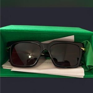 Bottega Veneta Black Sunglasses